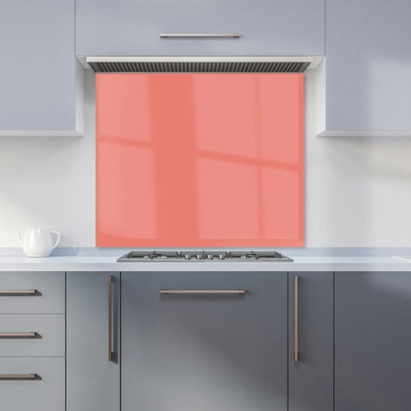 Warren Reed - Designer Coral Pink Kitchen Splashback