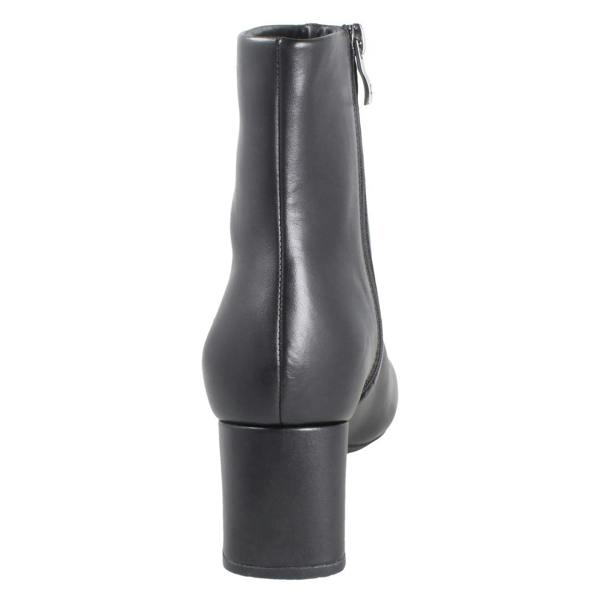 Clarks Ladies Clarks Square Toe Block Heeled Ankle Boots Fernie Zip