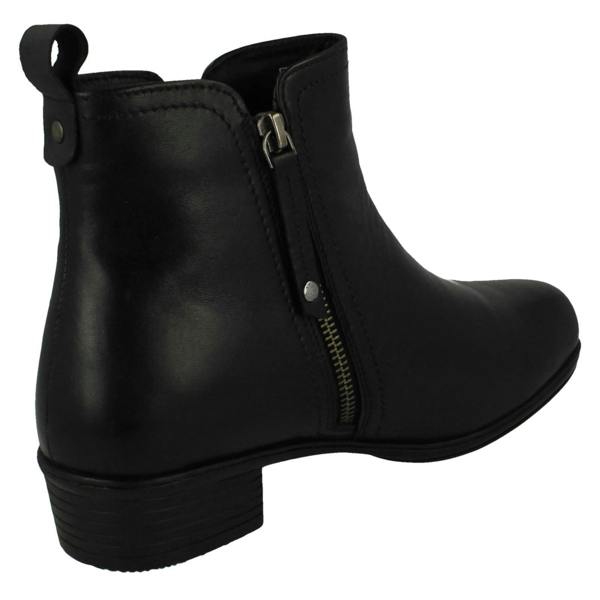 DB Shoes Ladies DB Shoes 2V Dual Fitting Ankle Boots Seville