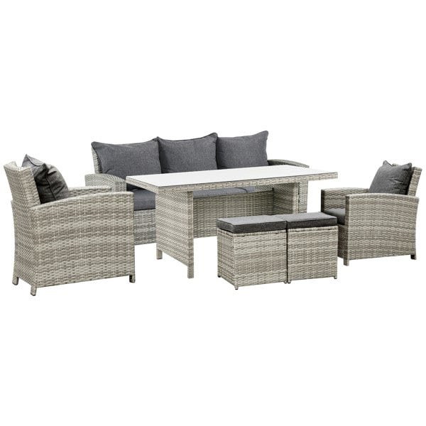 Rattan Sofa Set