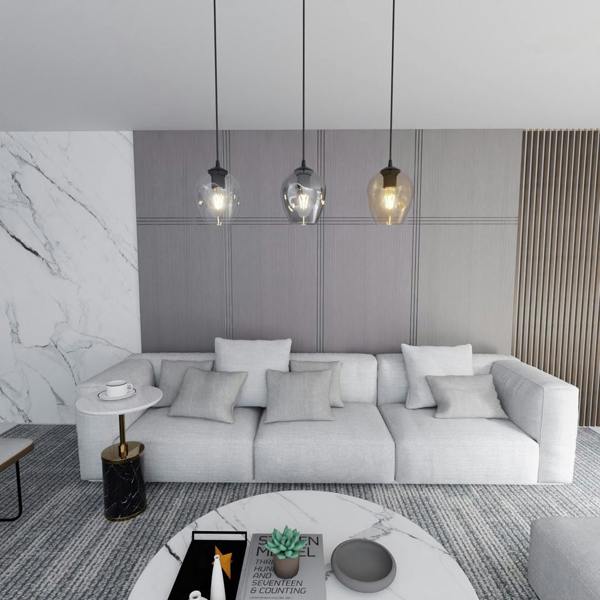 Emibig ISTAR Pendant lamp  3 x E27 Black with Transparent, Graphite and Amber Shade