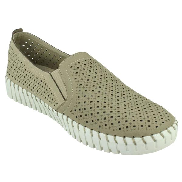 Skechers Ladies Skechers Air-Cooled Memory Foam Casual Shoes A La Mode 23967