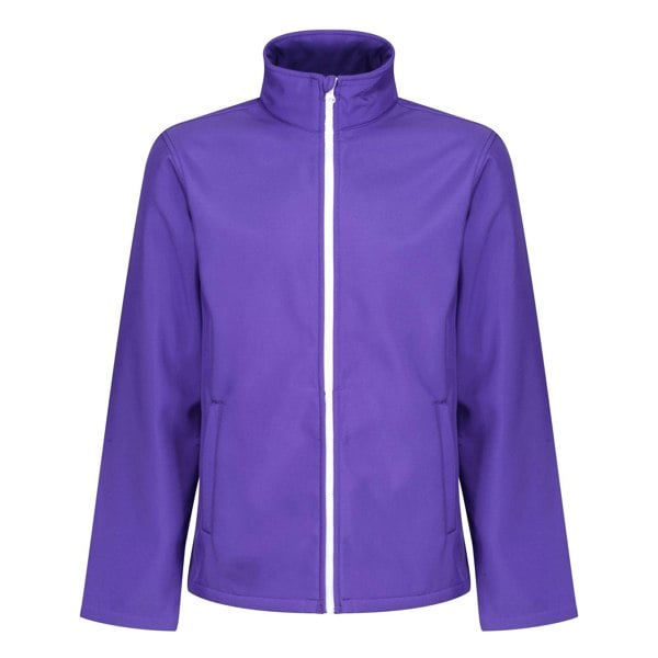 Regatta Standout Men's Ablaze Printable Soft Shell Jacket - Purple/Black