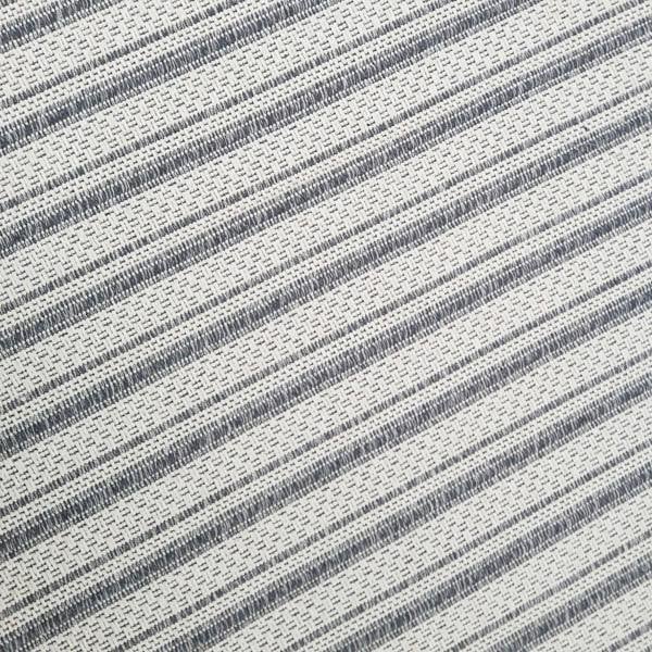 Striped Rug Runner Grey White Cream 100% Cotton Washable Woven Carpet Mat Small Large Flat Weave Rugs for Living Room & Bedroom or Hallway