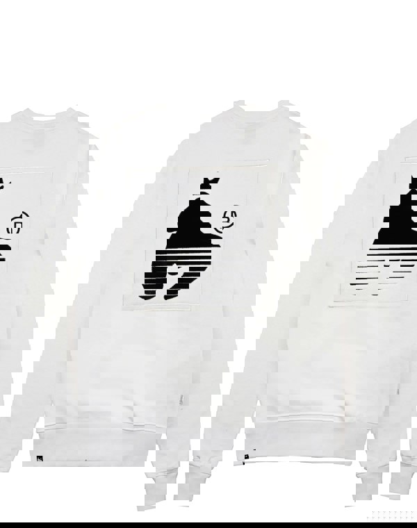 Money Sig Ape Hells Crew Sweat White