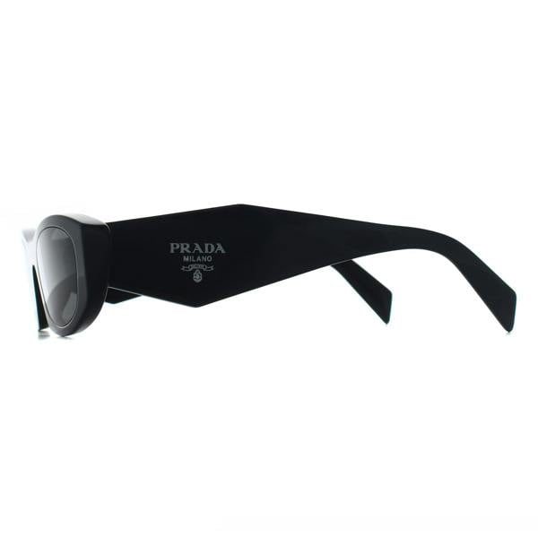 Prada Sunglasses PRB16S 16K08Z Black Dark Grey