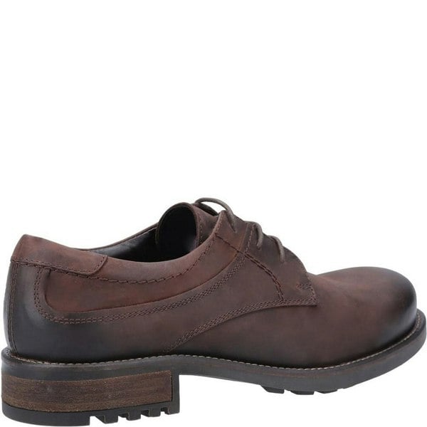 Cotswold Mens Nubuck Derby Shoes - Brown