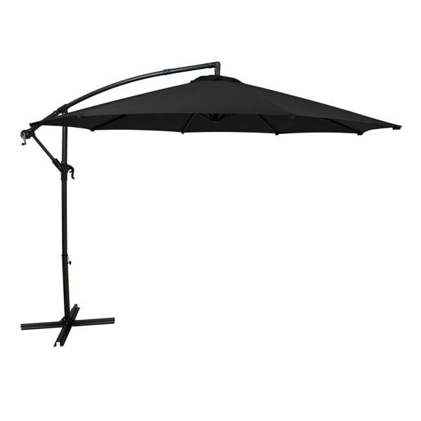 Jardi Cantilever Parasol 3m – Black