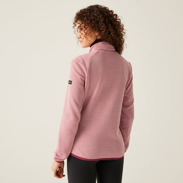 Regatta Women's Elzie Full Zip Fleece Jacket - Mineral Red