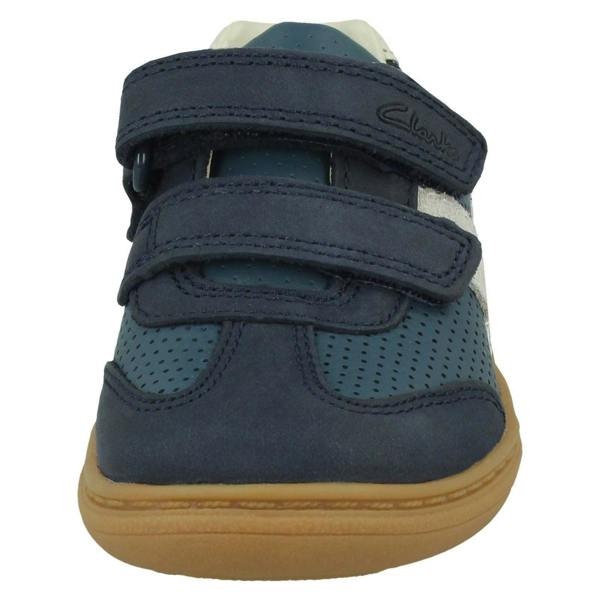 Clarks Boys Clarks Hook & Loop Casual Shoe Flash Metra