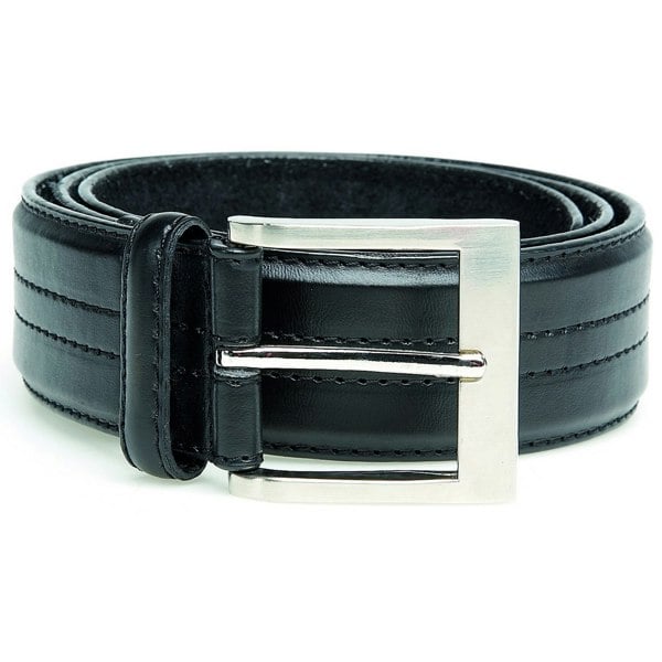 Duke D555 Harley Stitched Waist Belt - Black