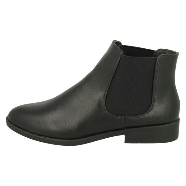 Spot On Ladies Spot On Gusset Chelsea Boots F4449