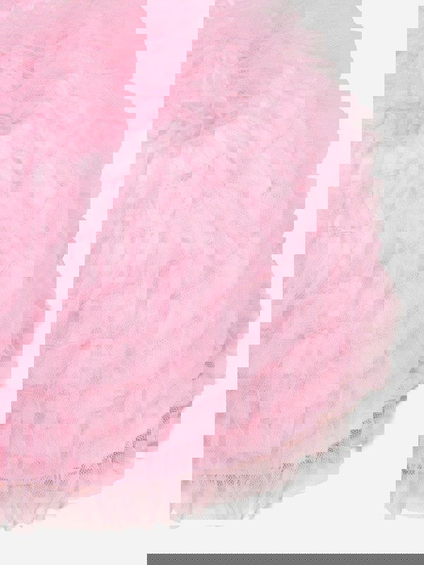 Monnalisa Girls Tulle Logo Cap