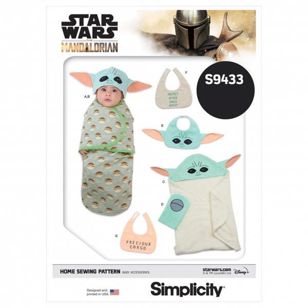 Simplicity Sewing Pattern 9433, Blankets, Accessories for Baby, A (All Sizes) - Easy
