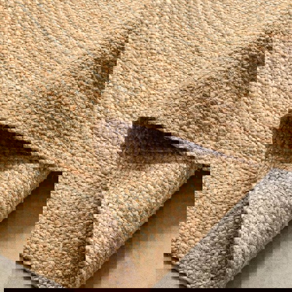 Jute Braided Round Rangpur Natural Rug