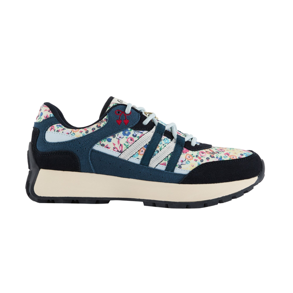 Regatta Womens Cath Kidston Harmony Ditsy Suede Trainers - Cream/Navy