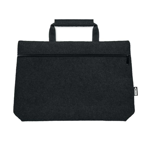 MidOcean Tapla RPET Felt Laptop Bag - Black - 