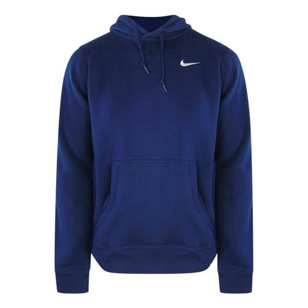 Nike Womens/Ladies Swoosh Logo Hoodie - Navy Blue - 