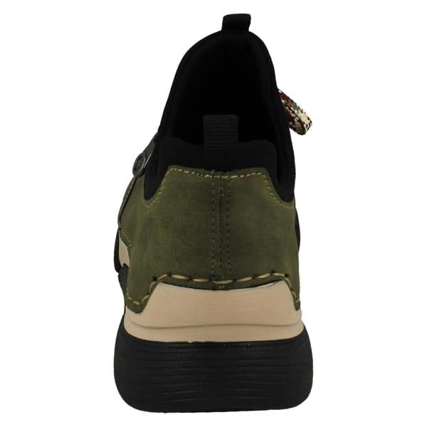Rieker Ladies Sneakers By Rieker Lace Up Shoes 45973