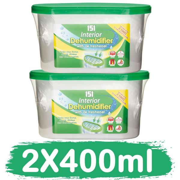 151 2X Interior Dehumidifier 400ml