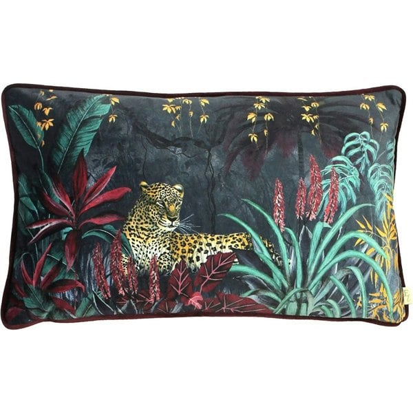 Evans Lichfield Zinara Leopard Cushion Cover - Multicoloured