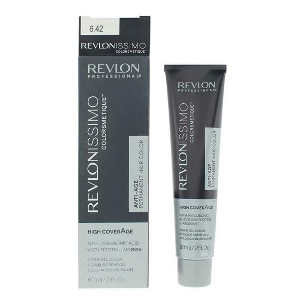 Revlon Revlonissimo Colorsmetique 6.42 Dark Pearly Chestnut Blonde Hair Colour 60ml