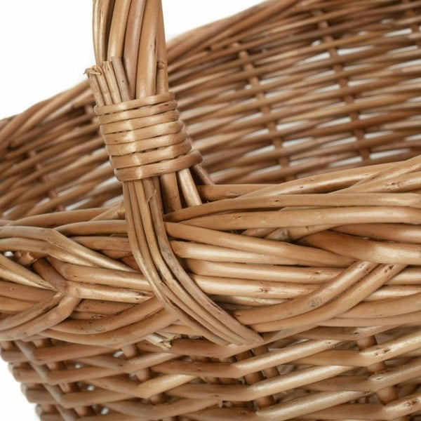 Village Wicker Shopping Basket