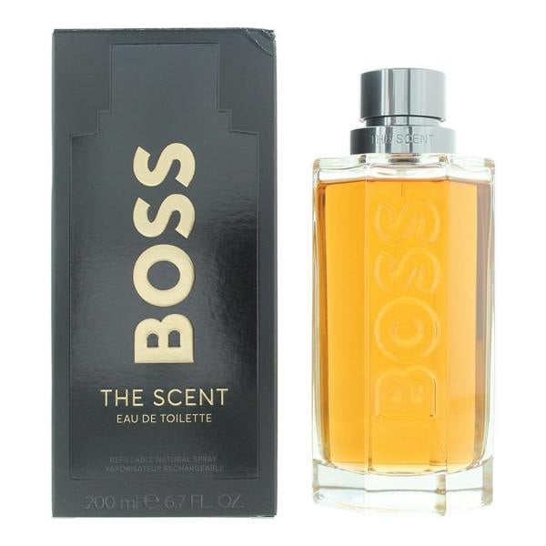 Hugo Boss The Scent Eau de Toilette 200ml Refillable Spray For Him
