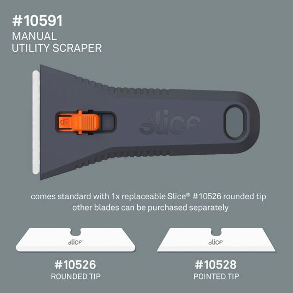 Slice Manual Utility Scraper Compatible blades - DaltonSafety