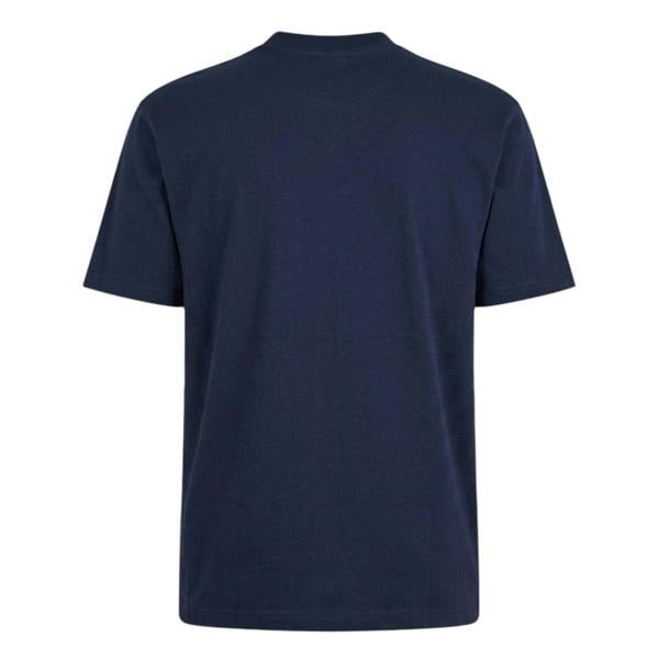 Lacoste Unisex Adult Arched Logo T-Shirt - Navy - 