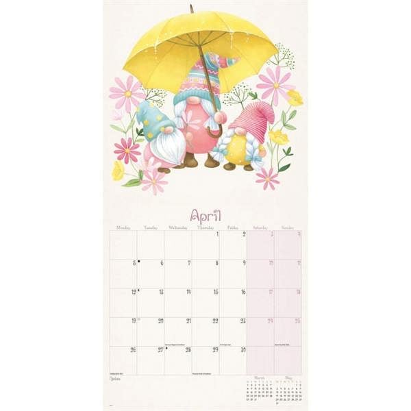 Groovy Gonks Calendar 2027, Wall Calendars, Month To View, Lifestyle, Gift