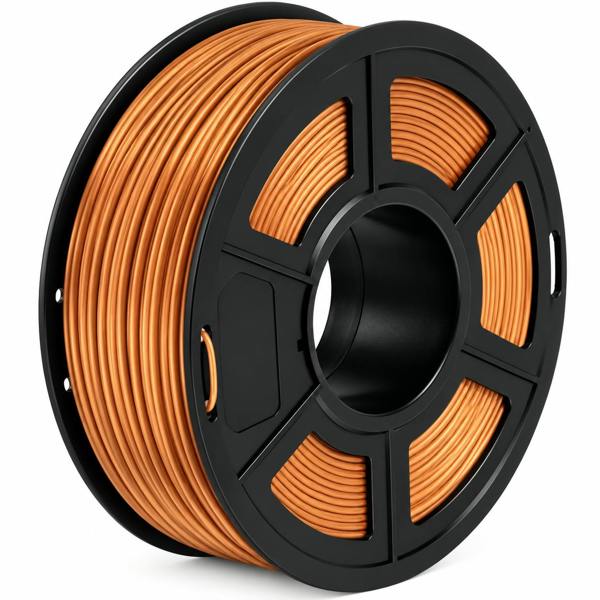 ATEK PLA 3D Printer Filament 1.75mm 1kg Copper Spool Low Warp FDM Printing
