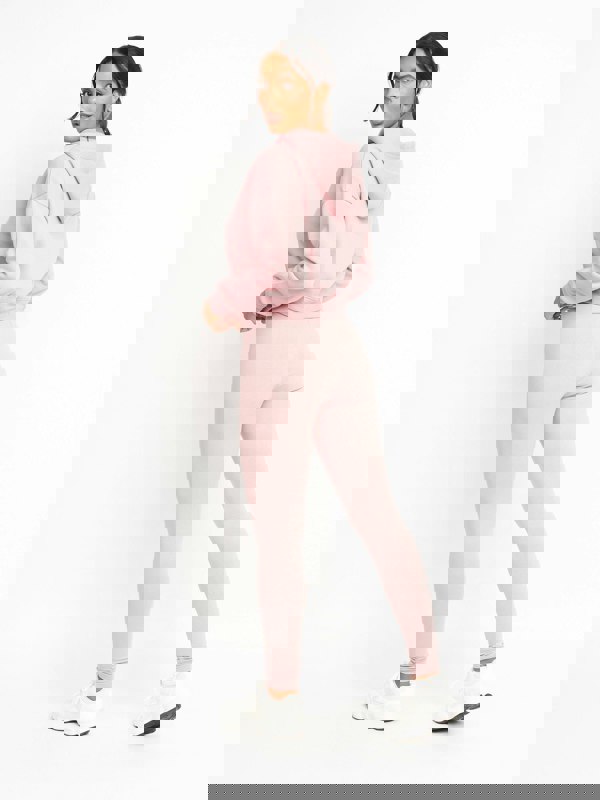 Crosshatch Ladies Jacklight Hoodie Dusty Pink