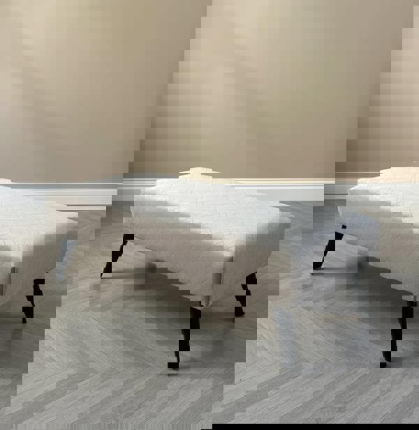 ISTOOLS Premium Stitched Footstool Bench & Coffee Table – Non-Storage