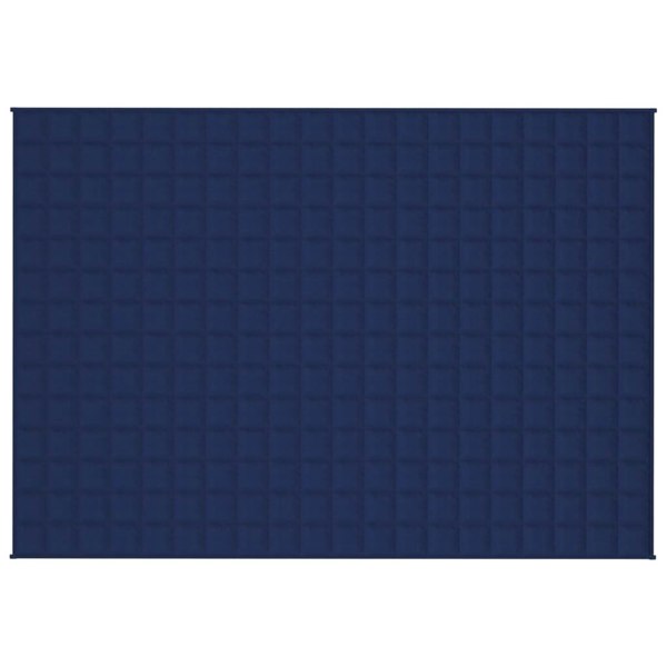 Berkfield Weighted Blanket Blue 135x200 cm Single 10 kg Fabric