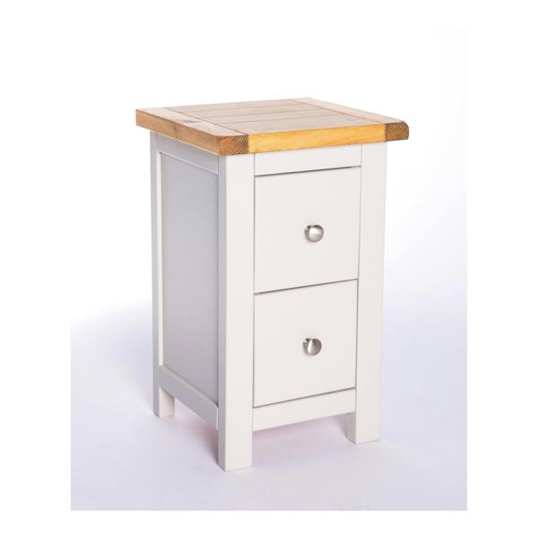 Cabinet Bits Argenta 2 Drawer Petite Bedside Table