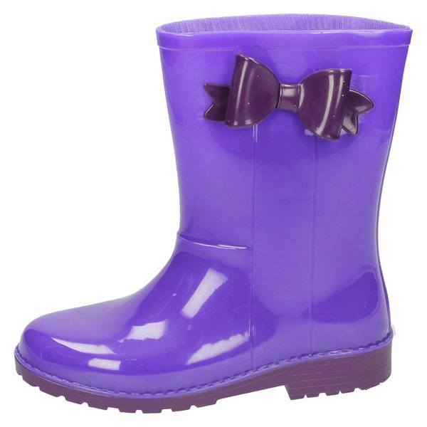 Spot On Girls Spot On Bow Detail Wellington Boots