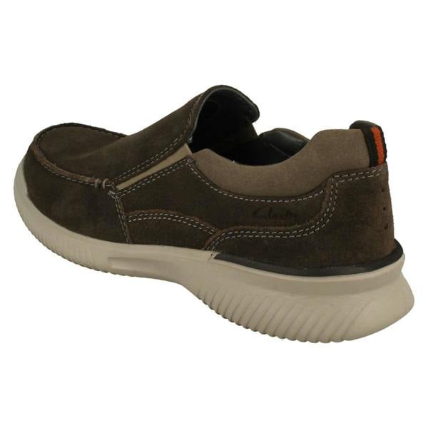Clarks Mens Clarks Contoured Comfort Slip On Shoes Donaway Free