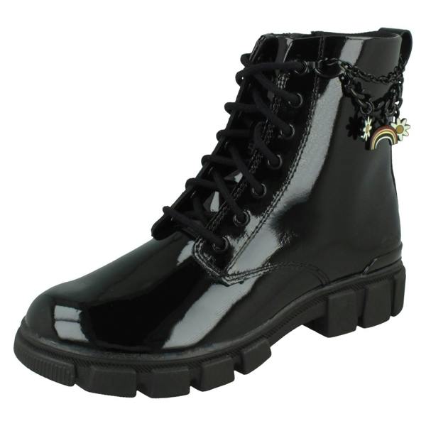 Clarks Girls Clarks Charm Detail Ankle Boots Evyn Charm O
