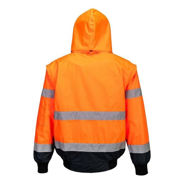 Hi-Vis 3-in-1 Contrast Bomber Jacket Portwest