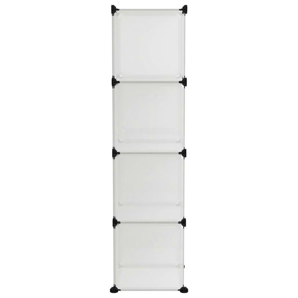 Berkfield Storage Cube Organiser with 9 Cubes Transparent PP