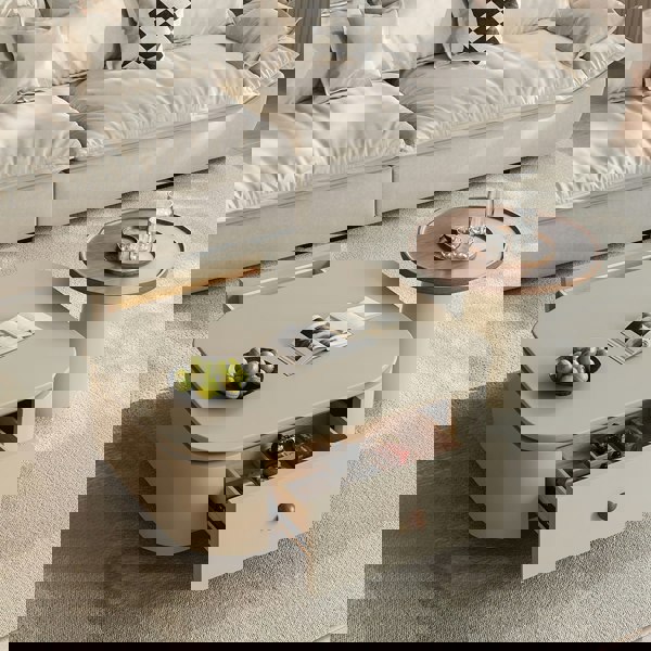 Rit Concept Meer Rectangle Coffee Table Set With Storage