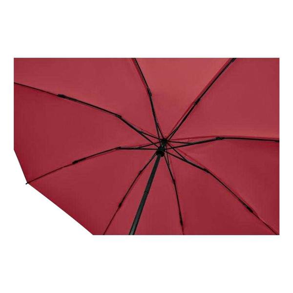 MidOcean Agumbe Windproof Folding Umbrella - Burgundy - 