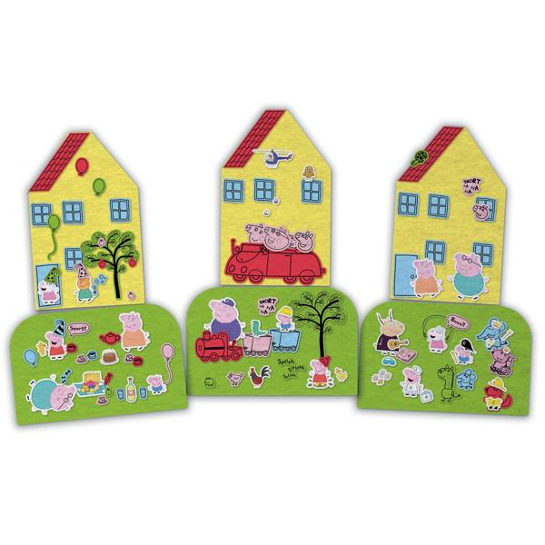 Fuzzy Felt Fuzzy-Felt Peppa Pig Drawer Set