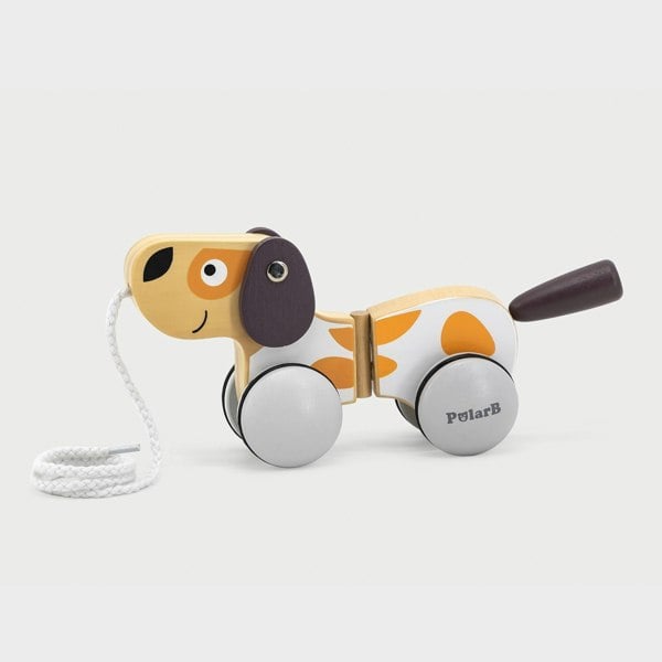 Polar B Pull Along Puppy
