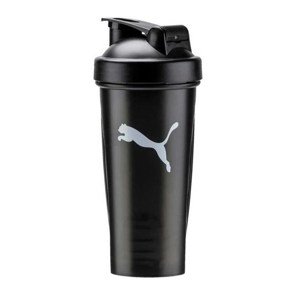 Puma Logo 600ml Shaker Bottle - Black - 