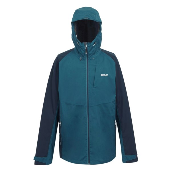 Regatta Mens Britedale Waterproof Jacket - Moroccan Blue/Navy