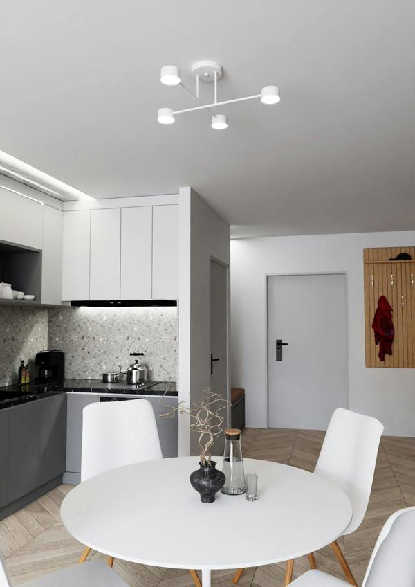 Emibig HALO Ceiling lamp 4 x GX53 White