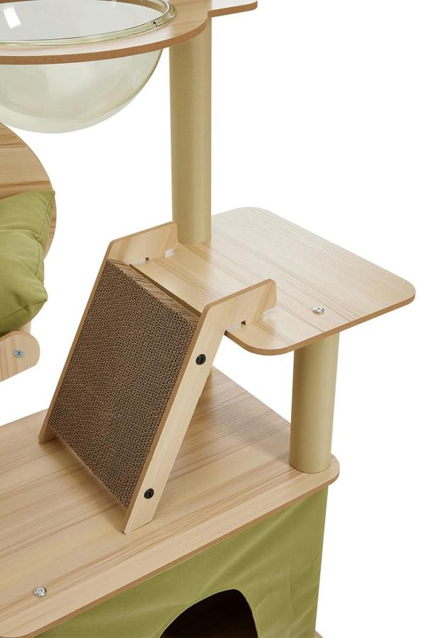 Living and Home Luxury Cat Tower Set with Scratching Board