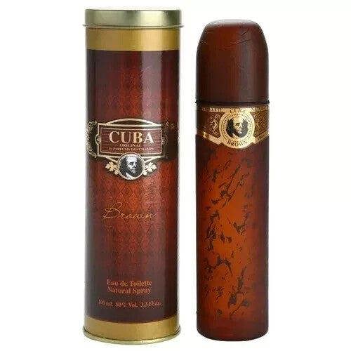 Cuba Brown 100ml Eau De Toilette EDT Spray For Him
